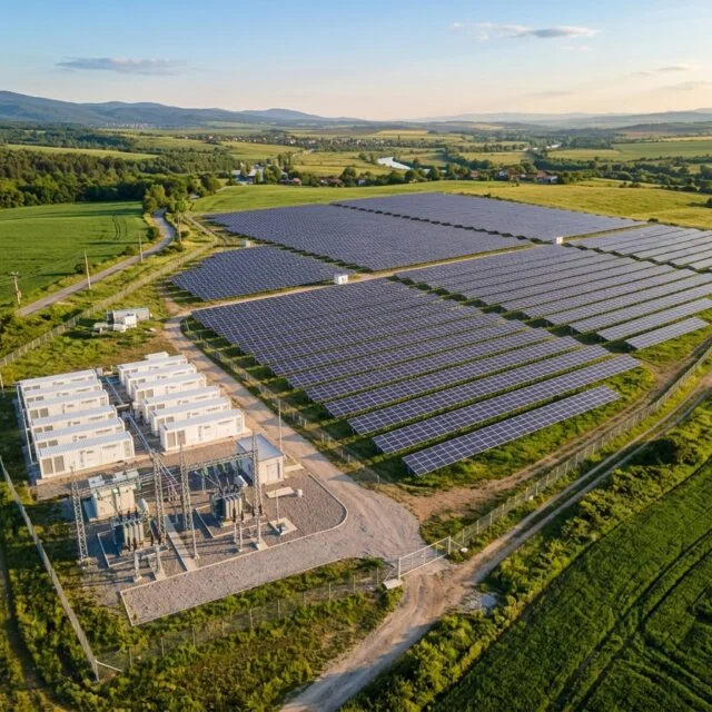 Illustrative image — Solar & energy storage; demo project Illustrative image — Solar & energy storage; demo project